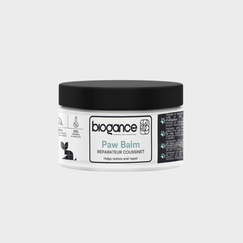 baume truffe et coussinets paw balm Biogance pour chien et chat