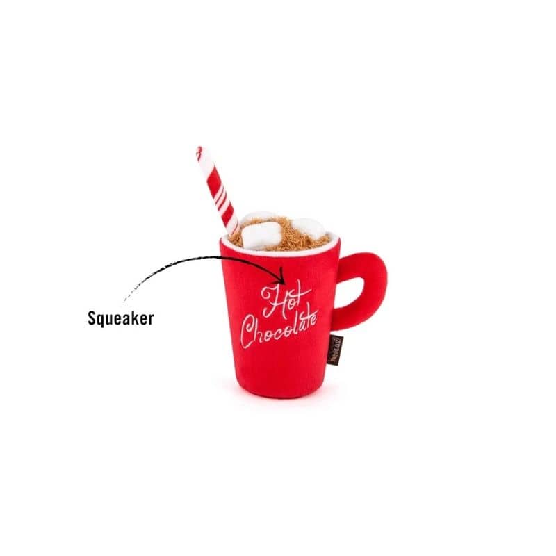  jouet de Noel pour chien original interactif chocolat chaud PLAY