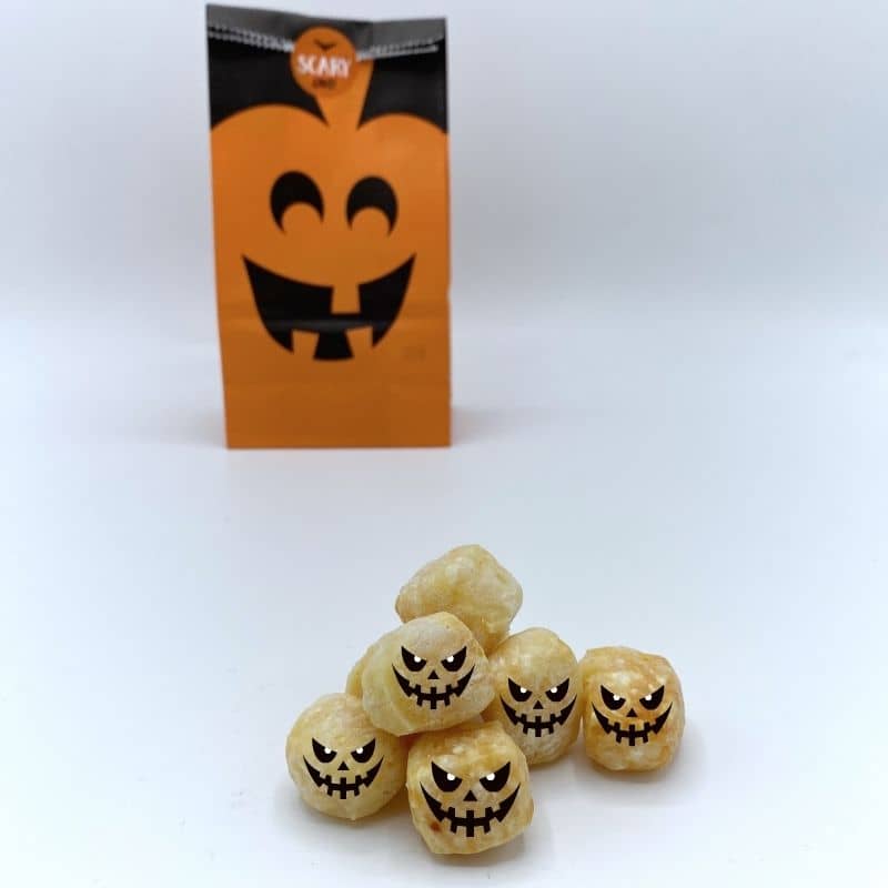 12 bouchées de fromage soufflé pour chien sachet halloween